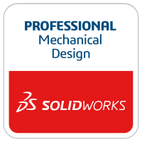 SolidWords Professional Mechanical Design Certification Badge
