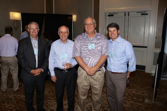 Jim Martin, MSU Assoc. VP Corporate Engineering & Economic Development; David Shaw, MSU Provost & Executive Vice President; Clay Walden, MSU CAVS Director; John McKay, Mississippi Manufacturing Association President and CEO.