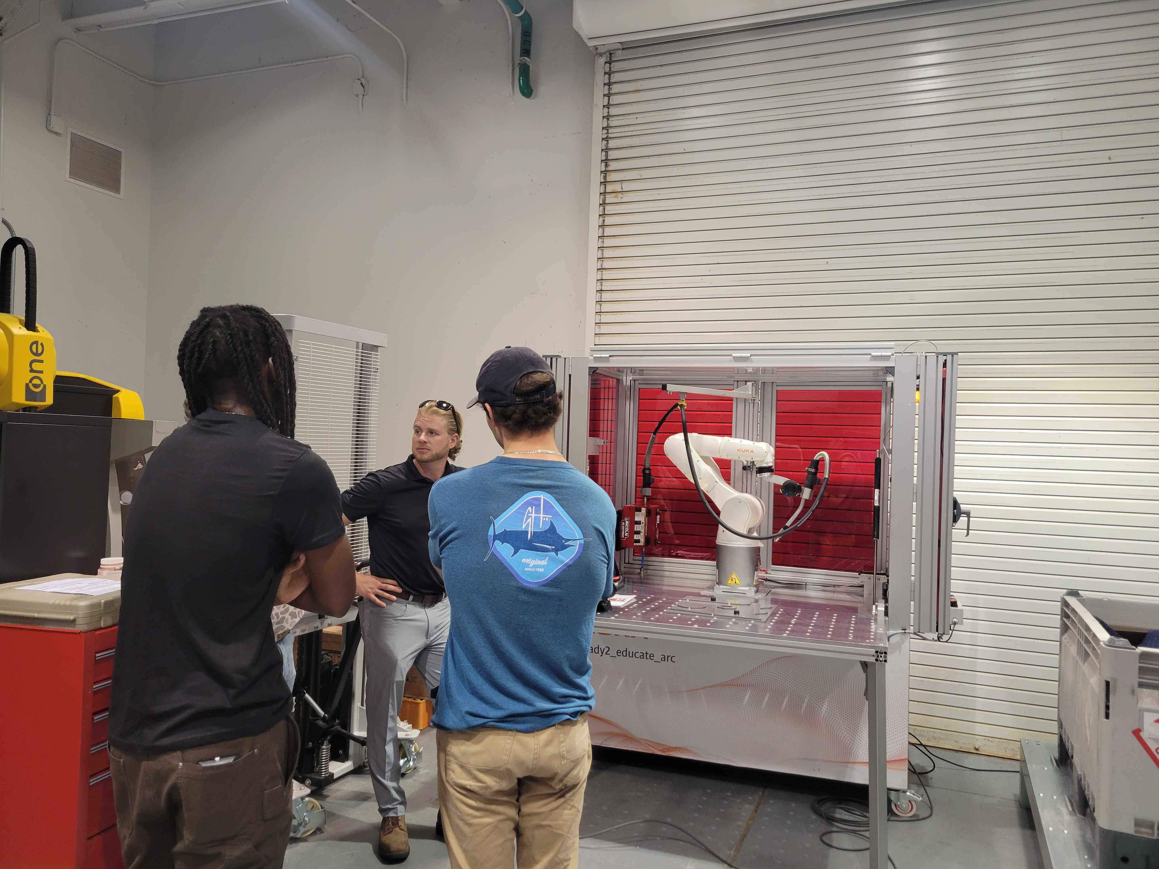 KUKA Robotics Live Demonstration at CAVS Extension